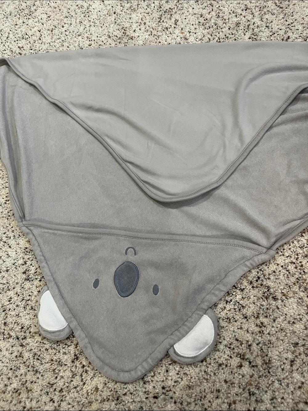 Light Gray Cozy Bathing Blanket